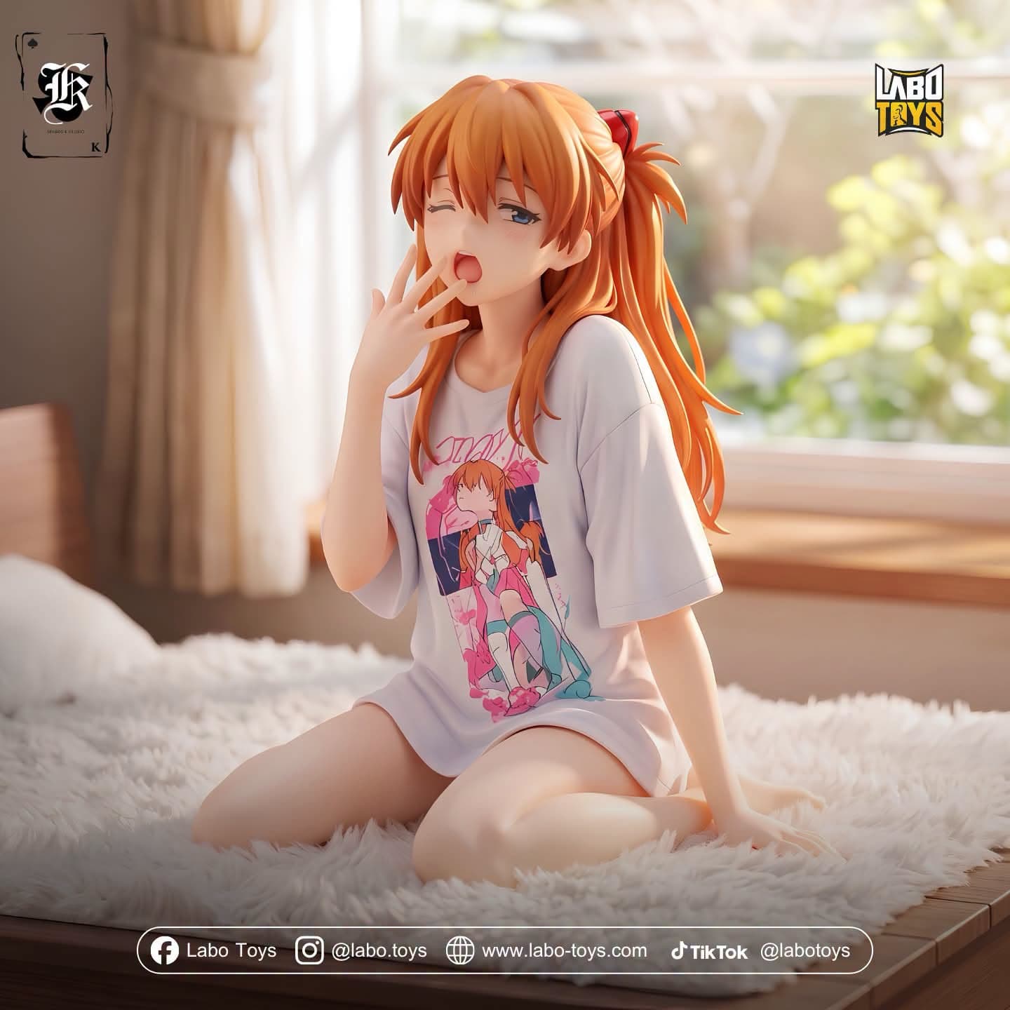 Sleepy Asuka | Evangelion | SPK Studio