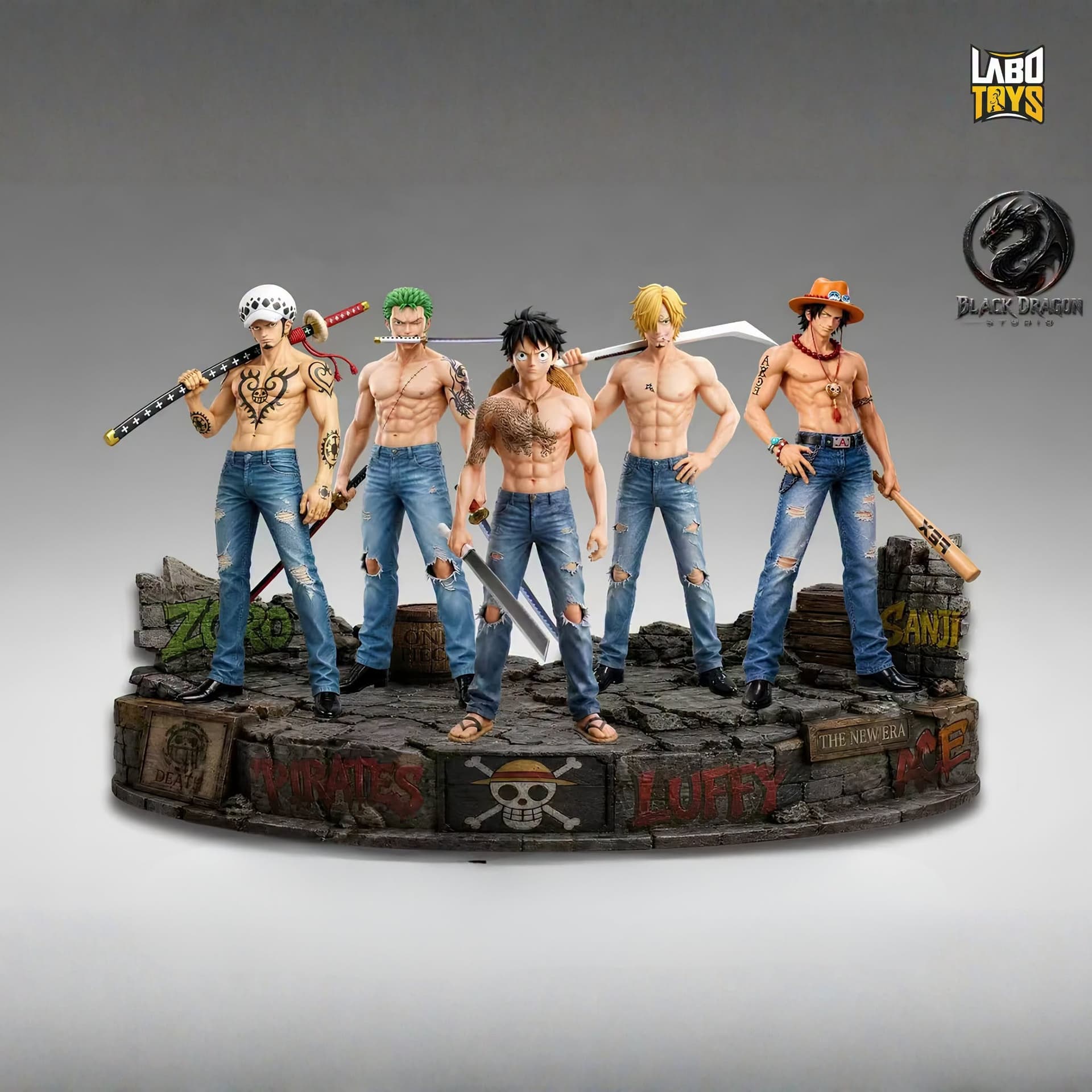 Gangster Pirates | One Piece By Black Dragon Studio