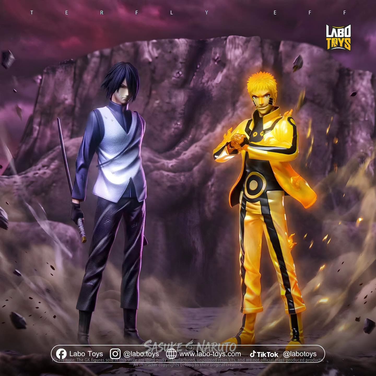 Naruto & Sasuke | Boruto | Butterfly Effect Studio (BE Studio)
